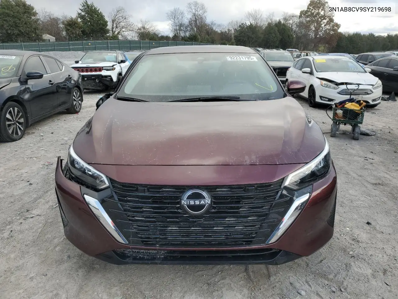 3N1AB8CV9SY219698 2025 Nissan Sentra Sv
