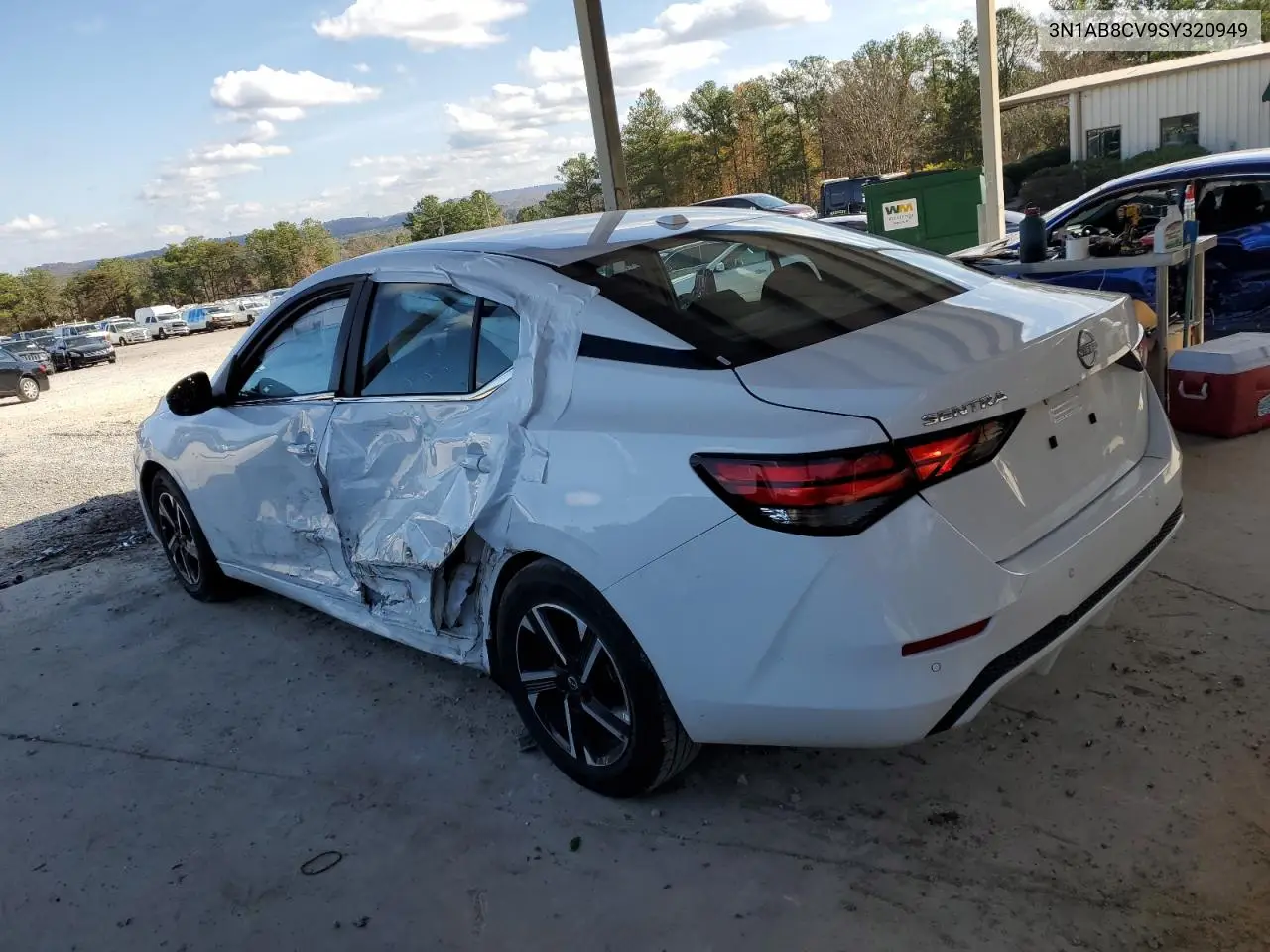 3N1AB8CV9SY320949 2025 Nissan Sentra Sv