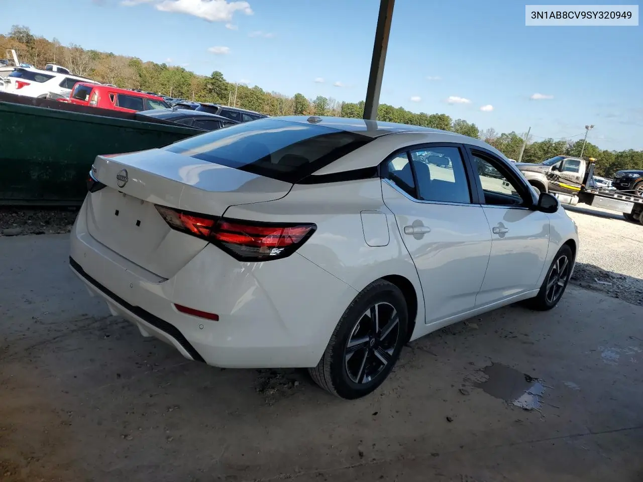 3N1AB8CV9SY320949 2025 Nissan Sentra Sv