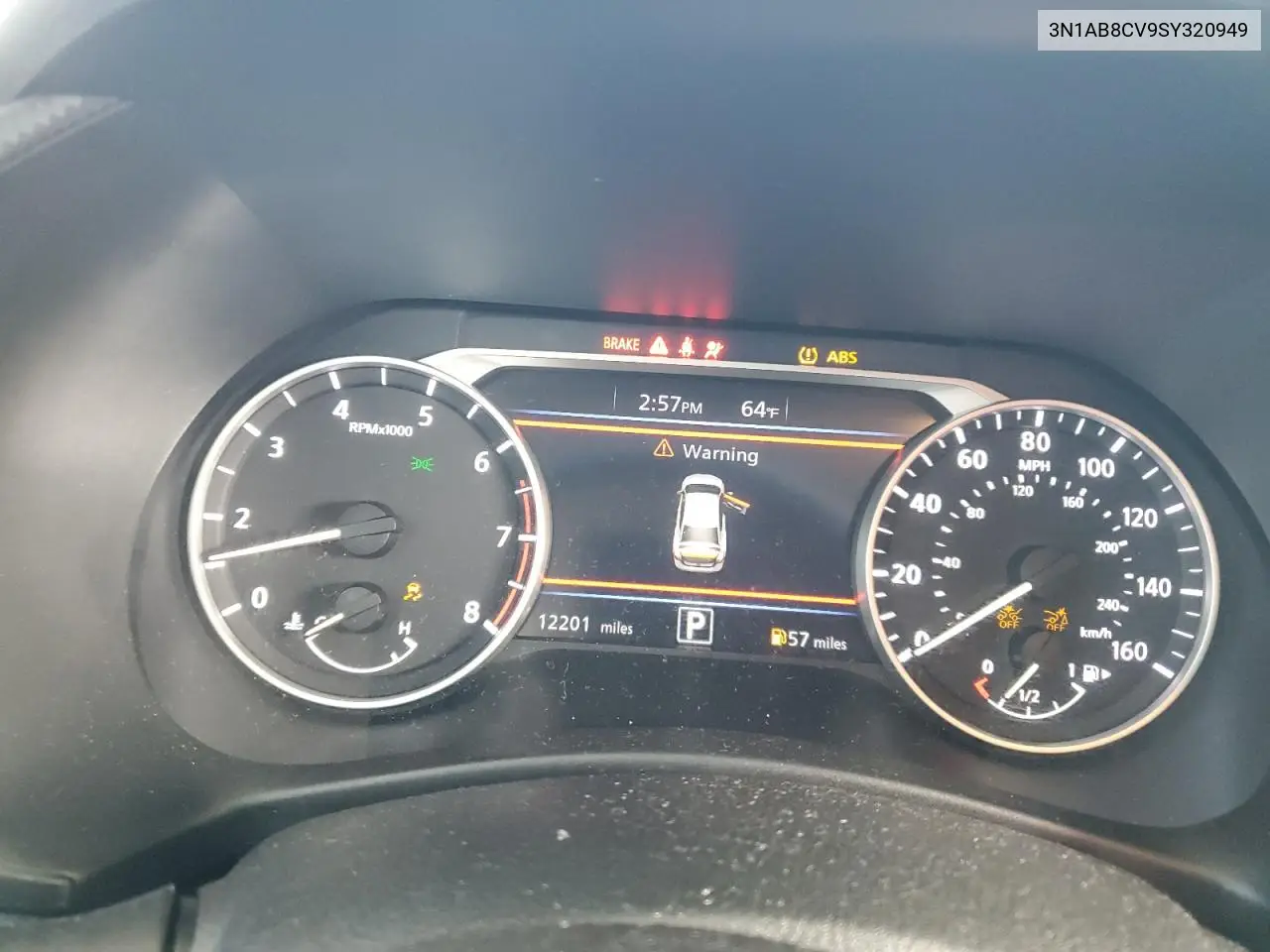 3N1AB8CV9SY320949 2025 Nissan Sentra Sv