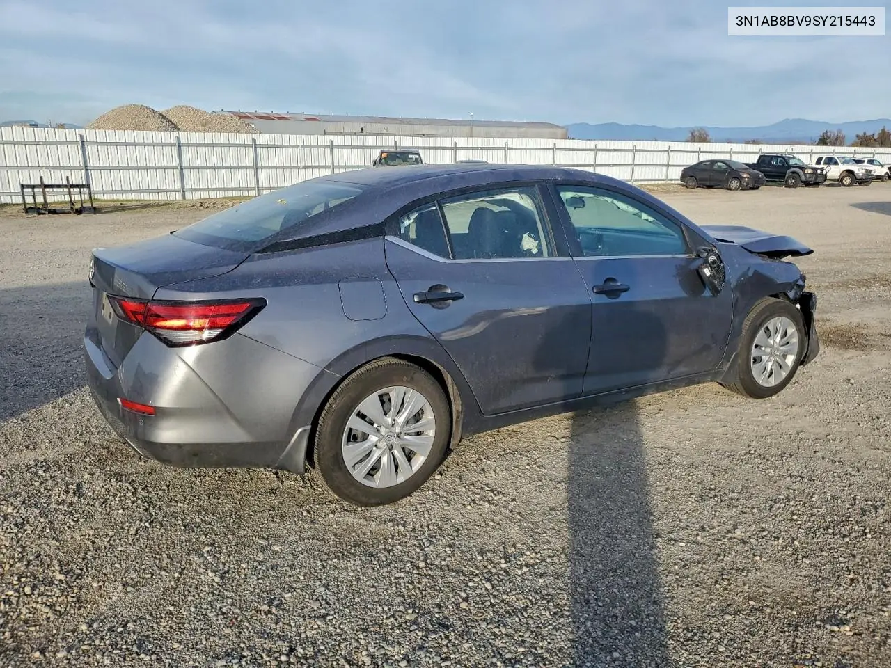 3N1AB8BV9SY215443 2025 Nissan Sentra S