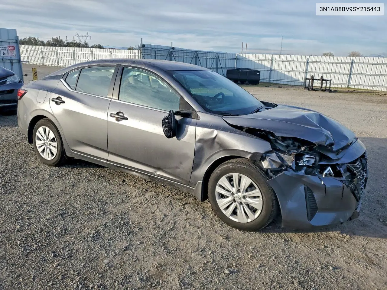 3N1AB8BV9SY215443 2025 Nissan Sentra S