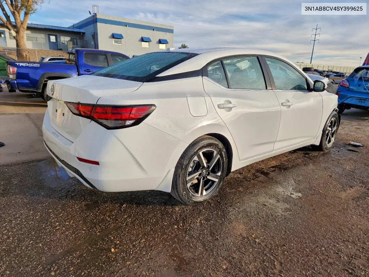 3N1AB8CV4SY399625 2025 Nissan Sentra Sv