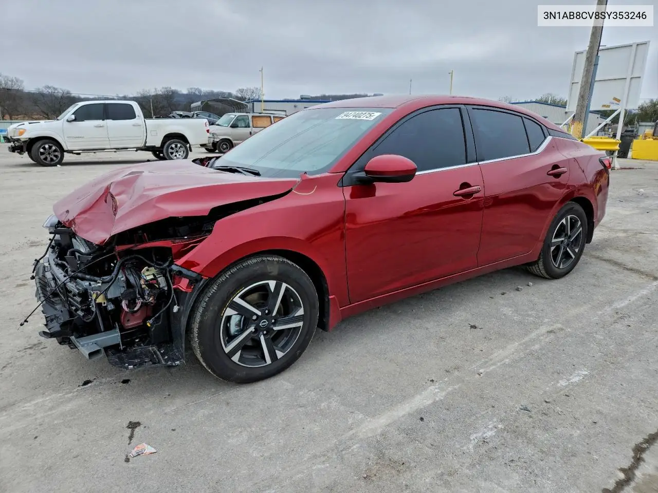 3N1AB8CV8SY353246 2025 Nissan Sentra Sv