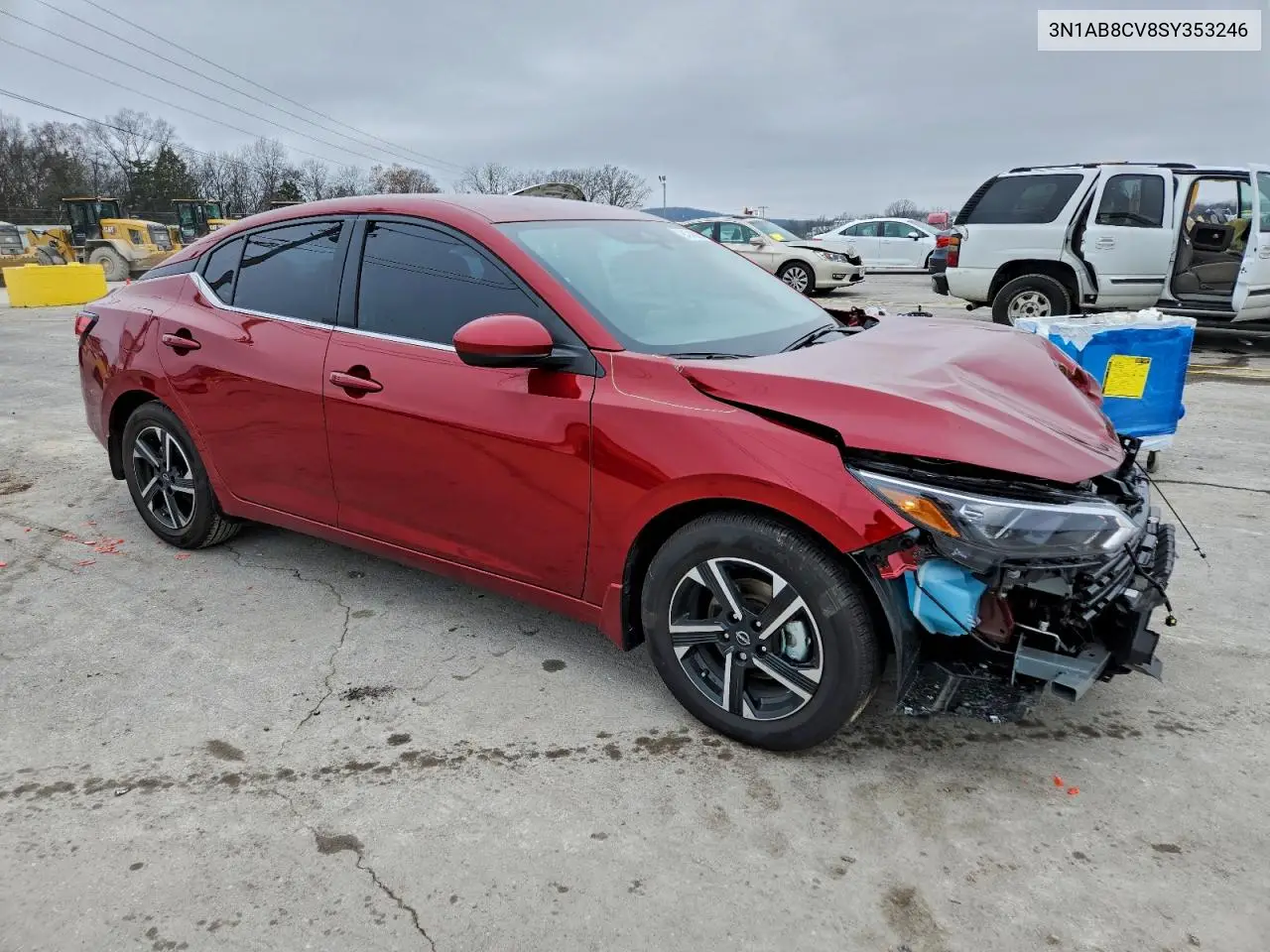 3N1AB8CV8SY353246 2025 Nissan Sentra Sv