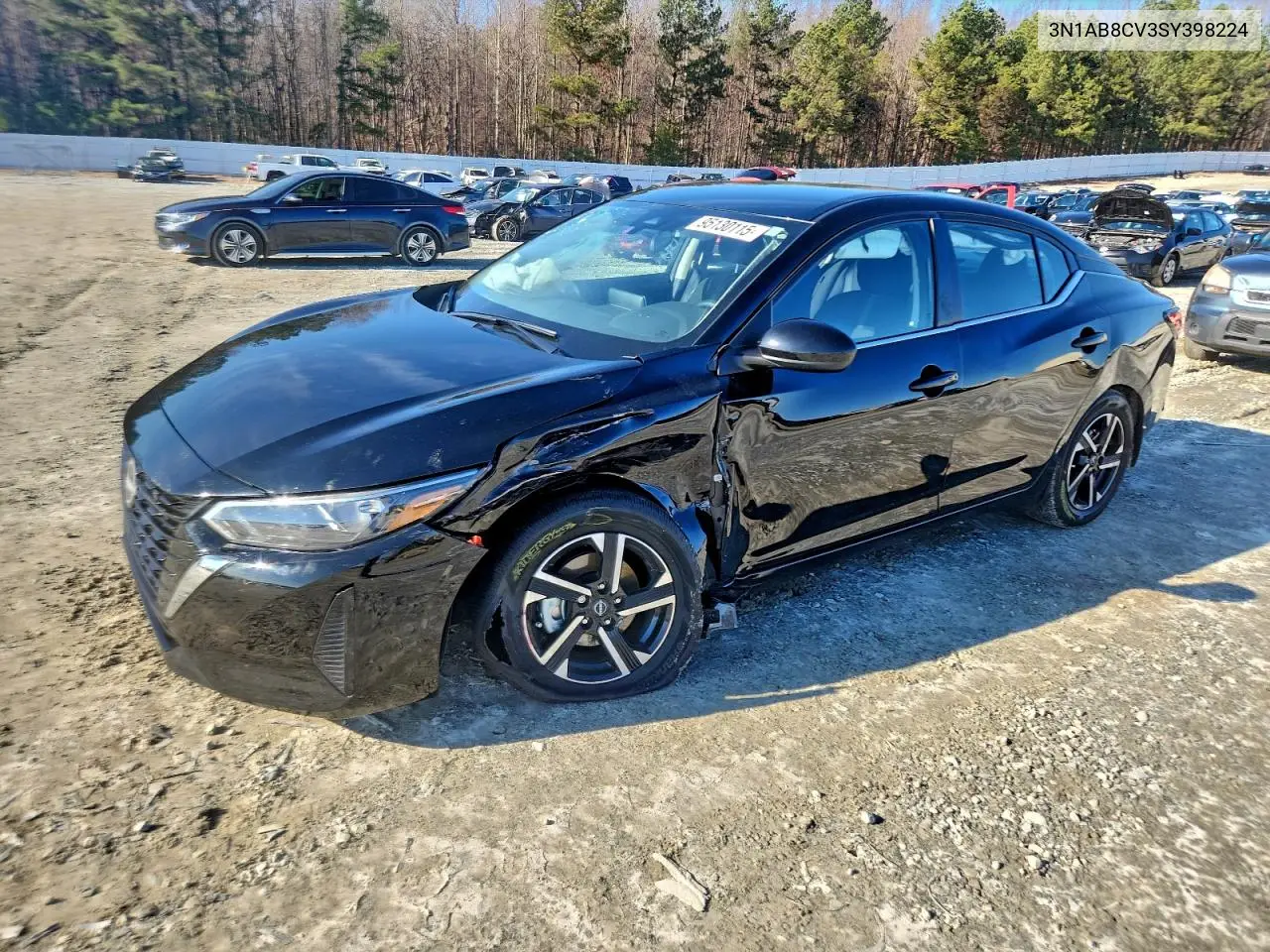 3N1AB8CV3SY398224 2025 Nissan Sentra Sv