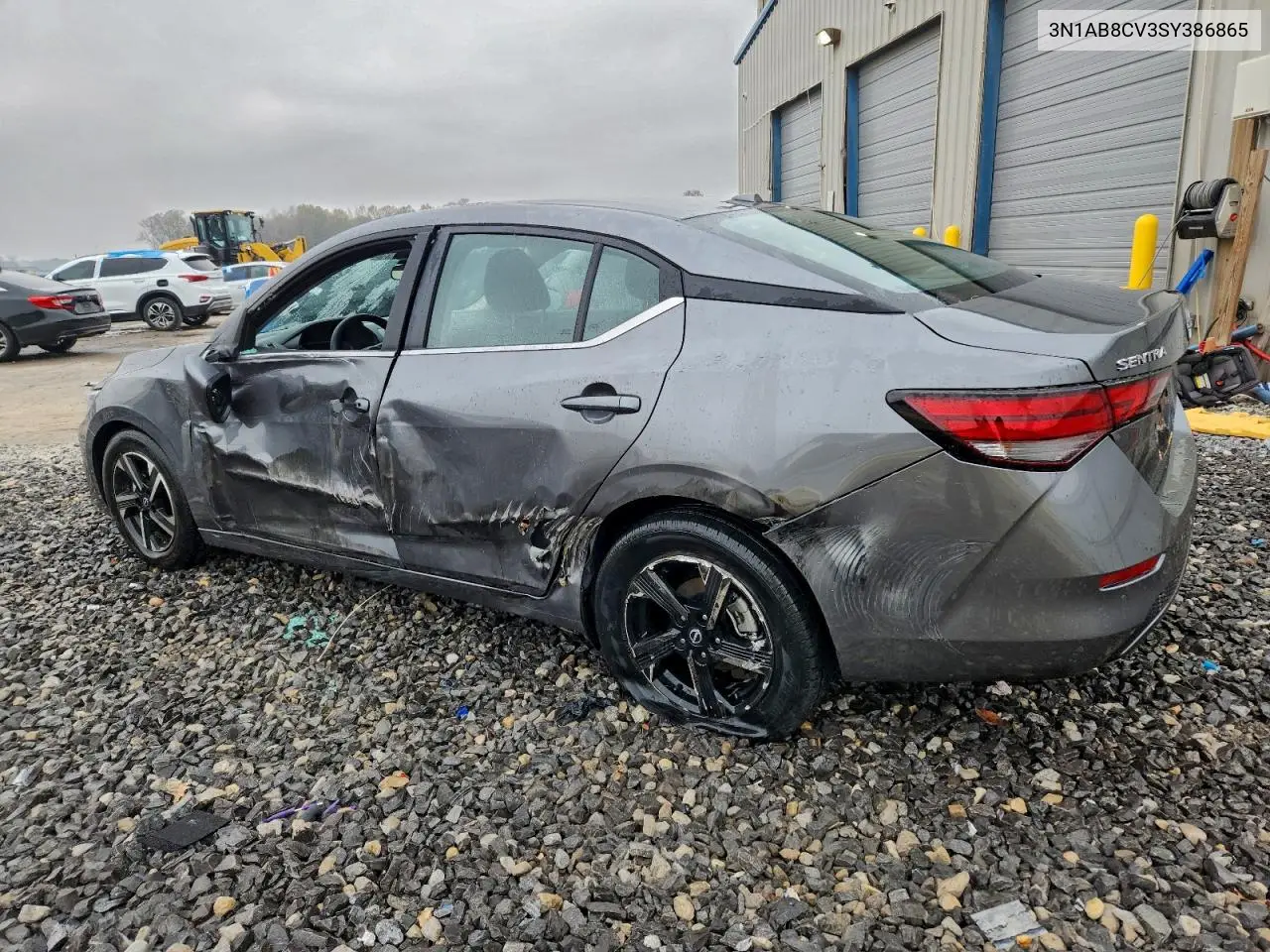 3N1AB8CV3SY386865 2025 Nissan Sentra Sv