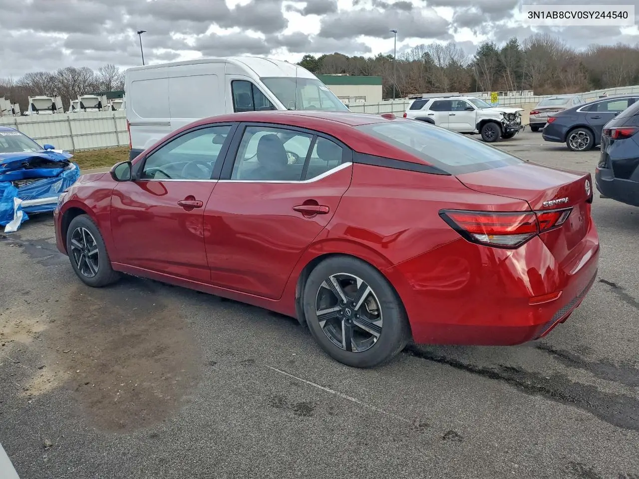 3N1AB8CV0SY244540 2025 Nissan Sentra Sv