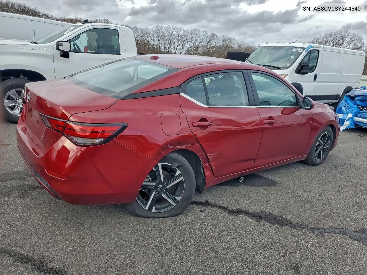 3N1AB8CV0SY244540 2025 Nissan Sentra Sv