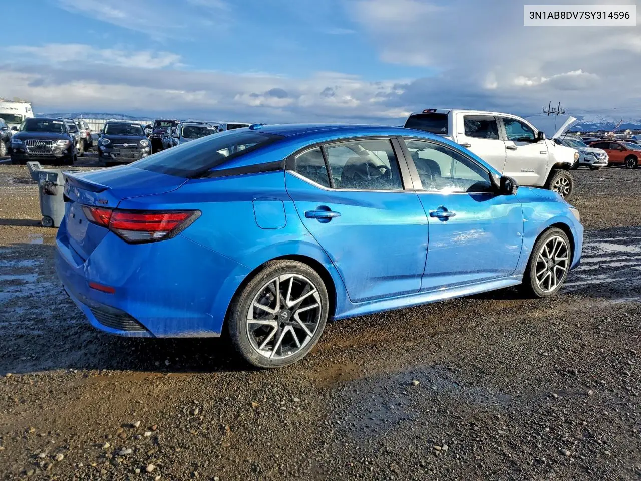 3N1AB8DV7SY314596 2025 Nissan Sentra Sr