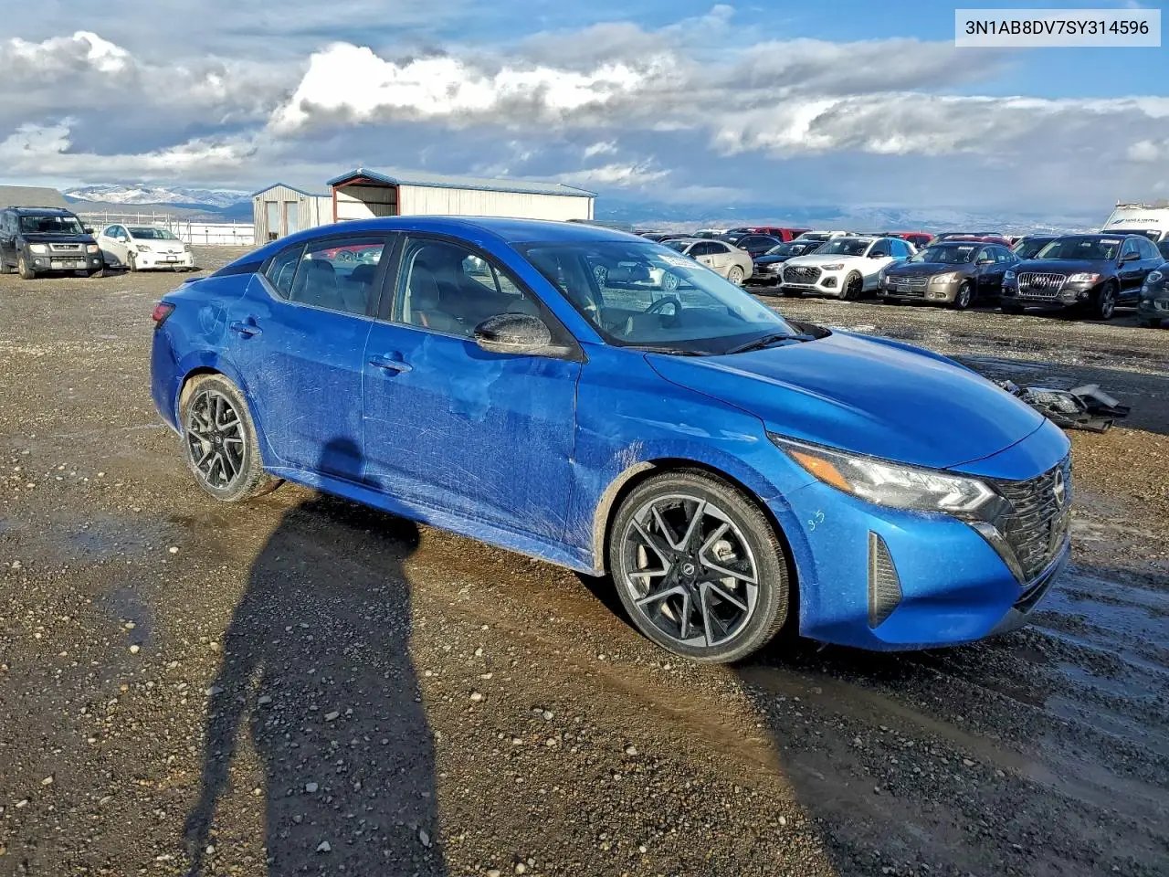 3N1AB8DV7SY314596 2025 Nissan Sentra Sr