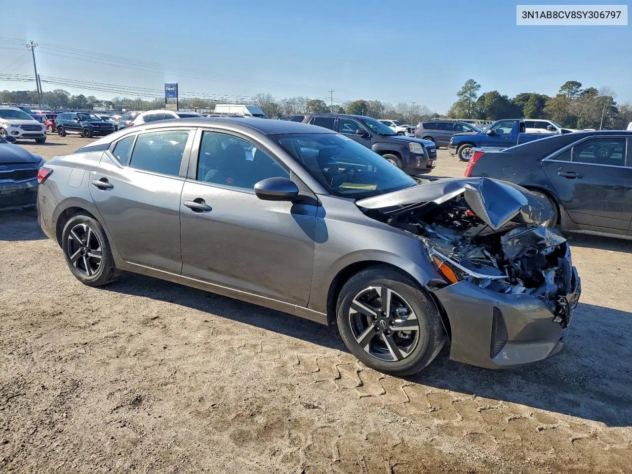 3N1AB8CV8SY306797 2025 Nissan Sentra Sv