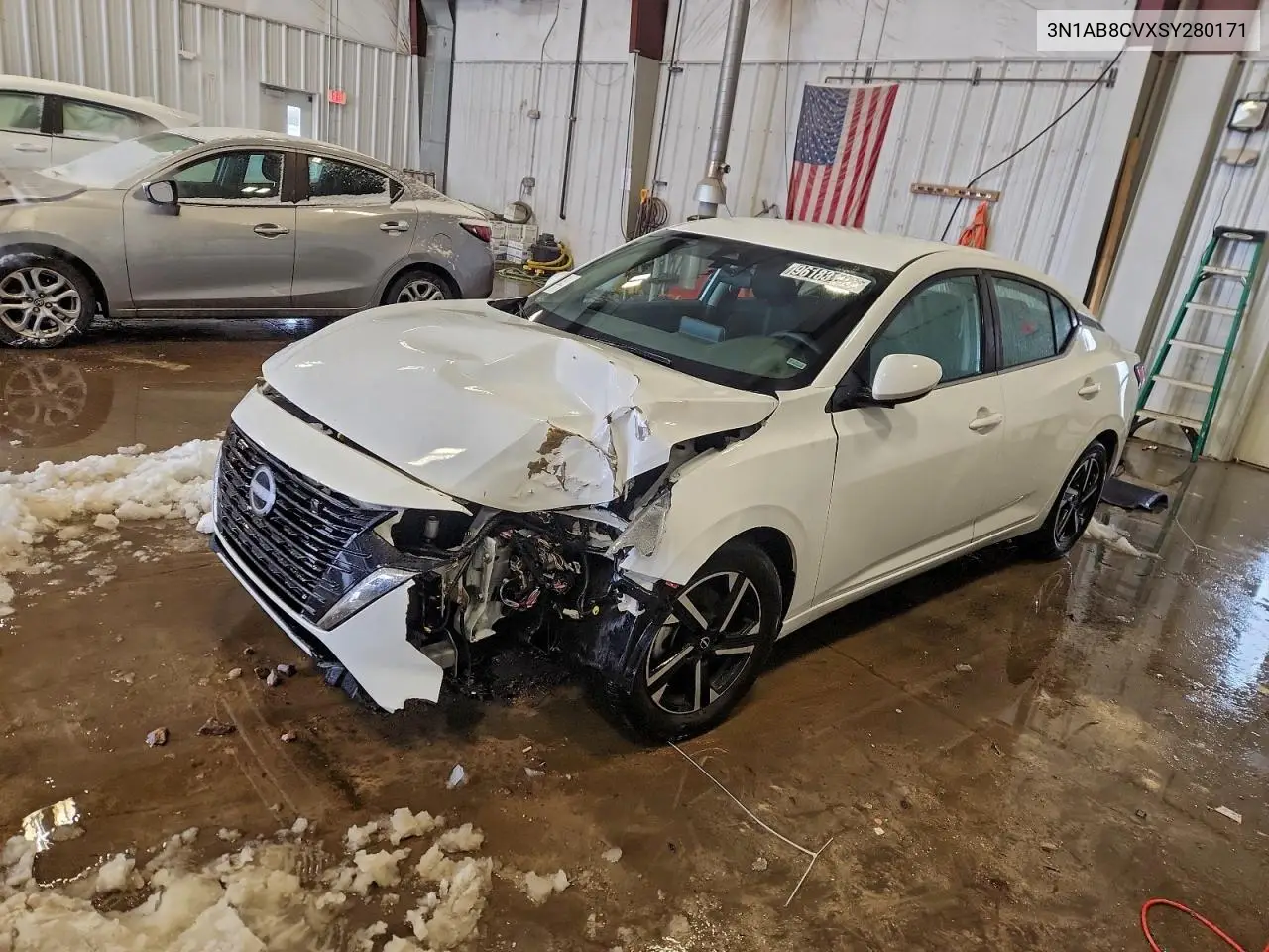 3N1AB8CVXSY280171 2025 Nissan Sentra Sv