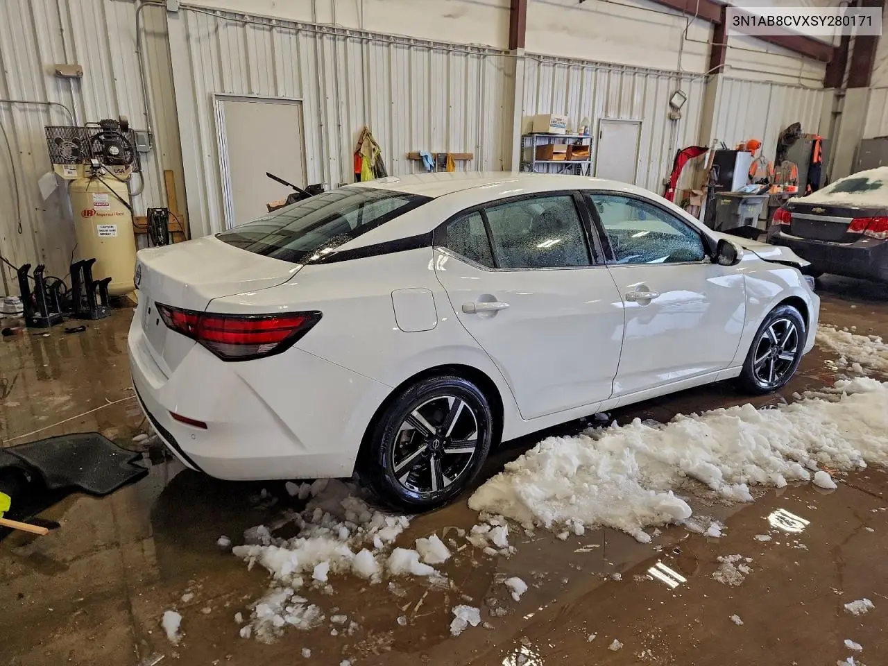 3N1AB8CVXSY280171 2025 Nissan Sentra Sv