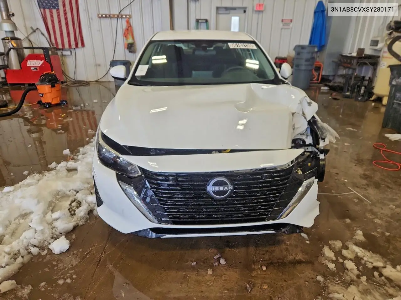 3N1AB8CVXSY280171 2025 Nissan Sentra Sv