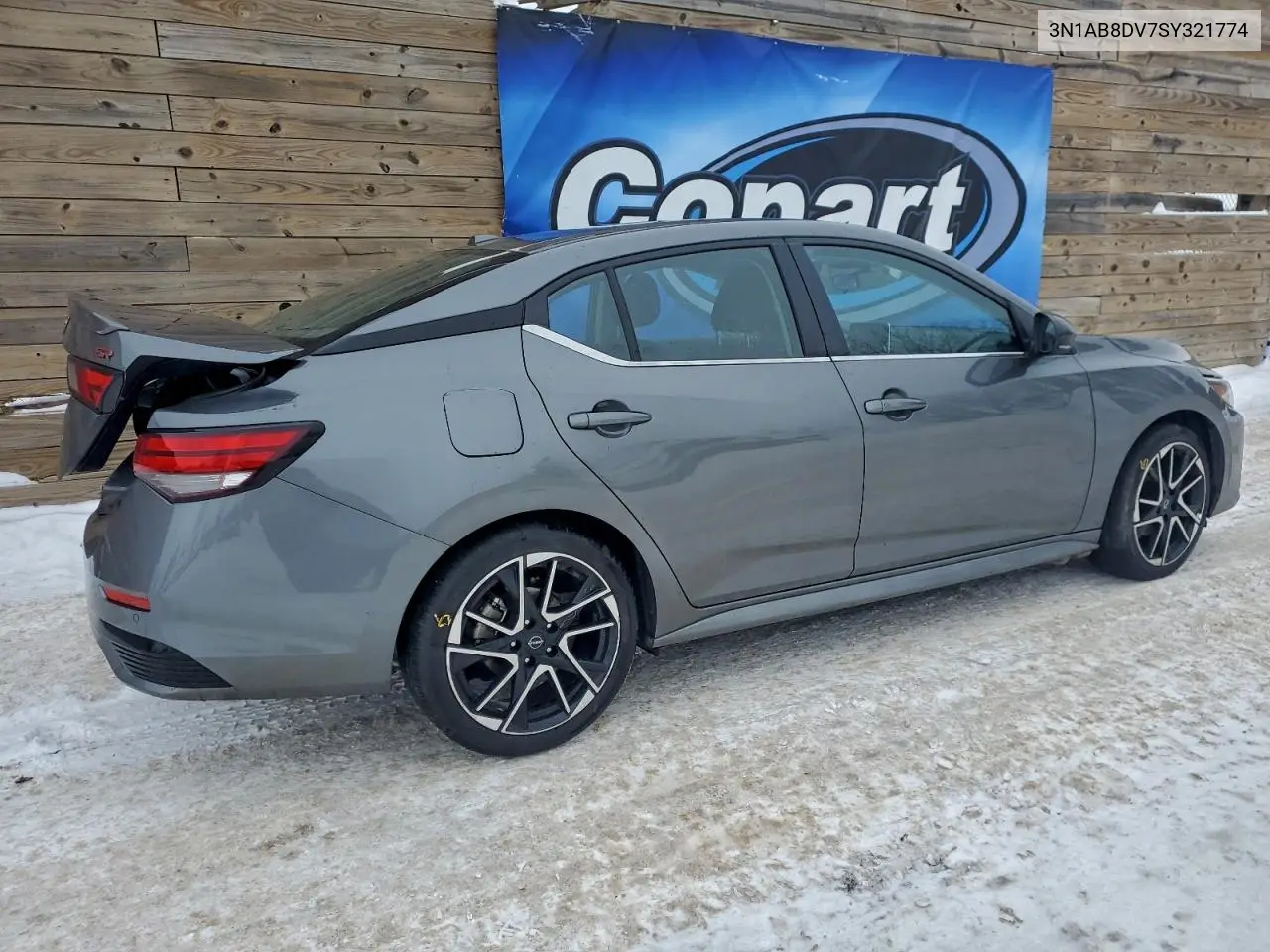 3N1AB8DV7SY321774 2025 Nissan Sentra Sr