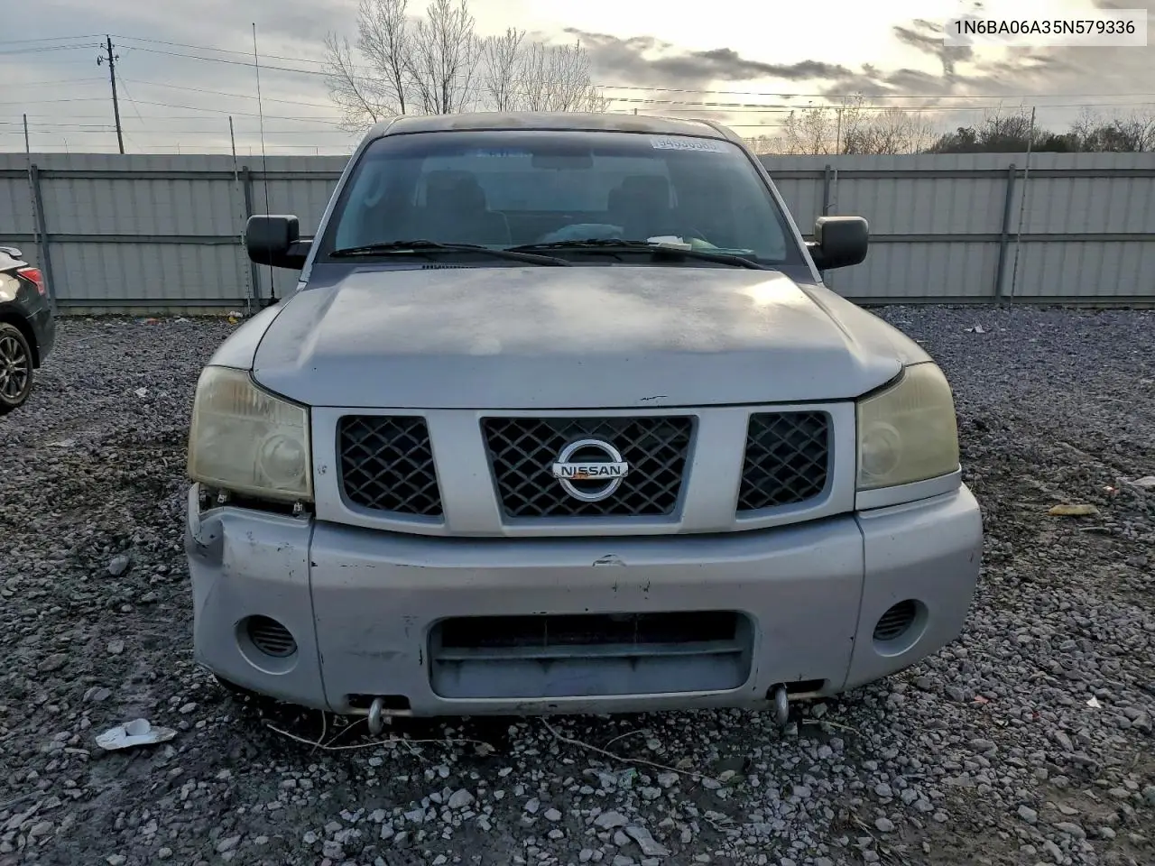 1N6BA06A35N579336 2005 Nissan Titan Xe