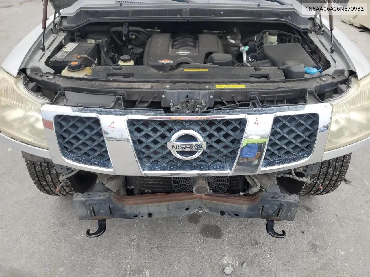 1N6AA06A06N570932 2006 Nissan Titan Xe