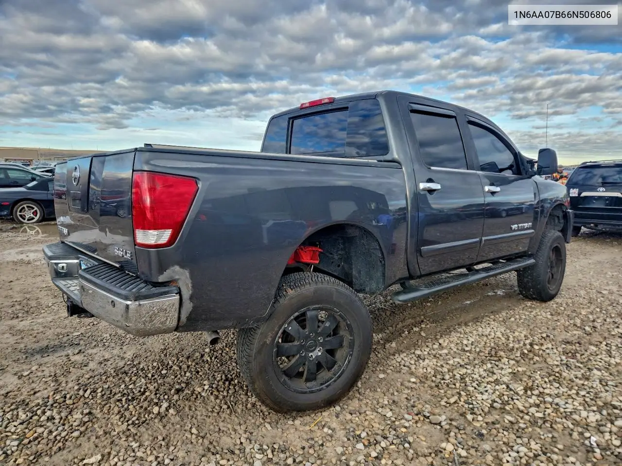 1N6AA07B66N506806 2006 Nissan Titan Xe