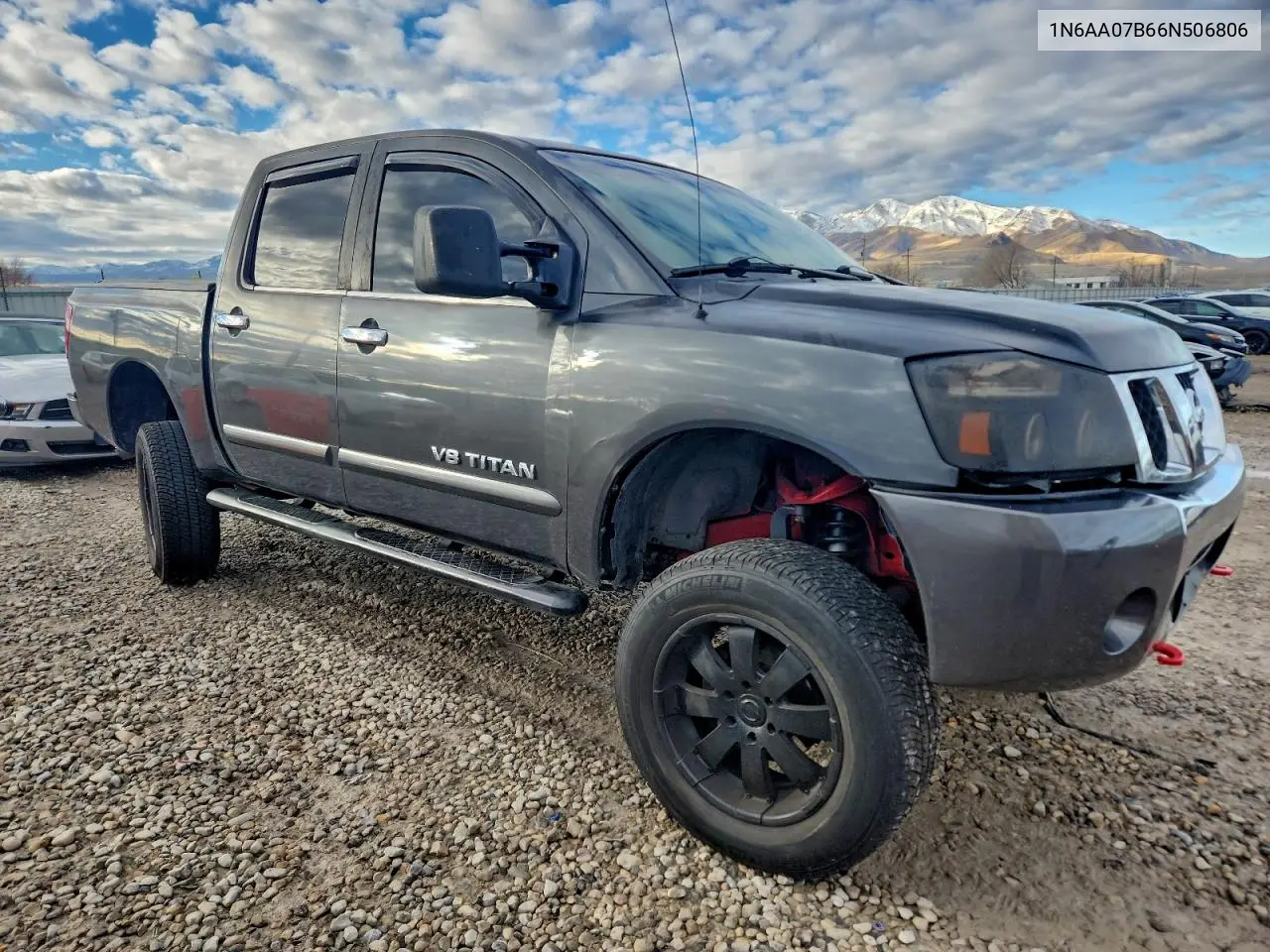 1N6AA07B66N506806 2006 Nissan Titan Xe
