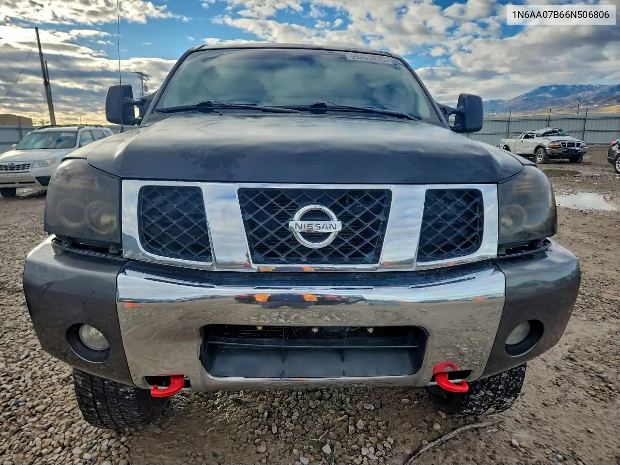 1N6AA07B66N506806 2006 Nissan Titan Xe