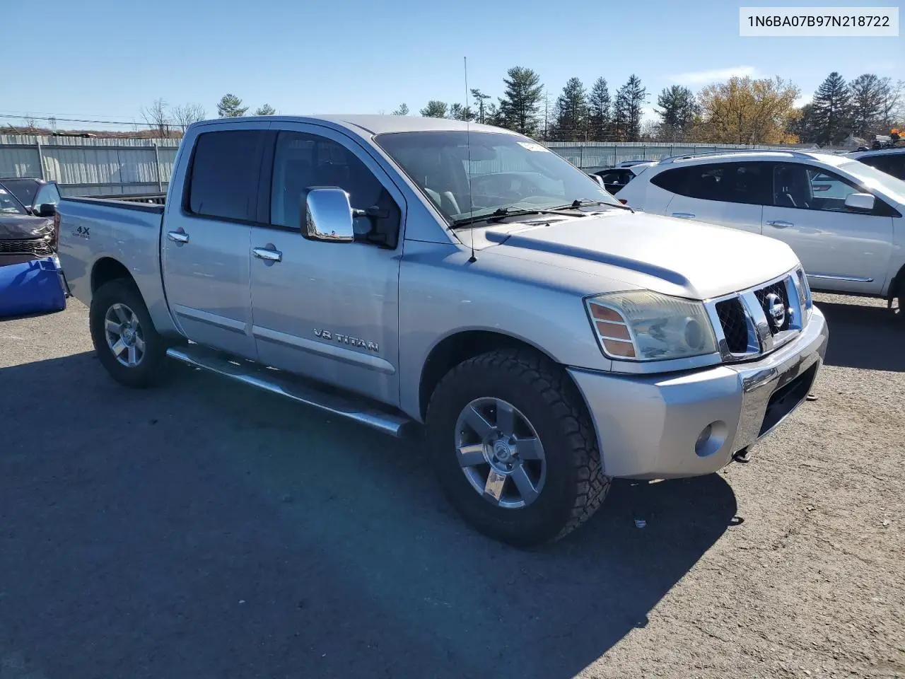 1N6BA07B97N218722 2007 Nissan Titan Xe
