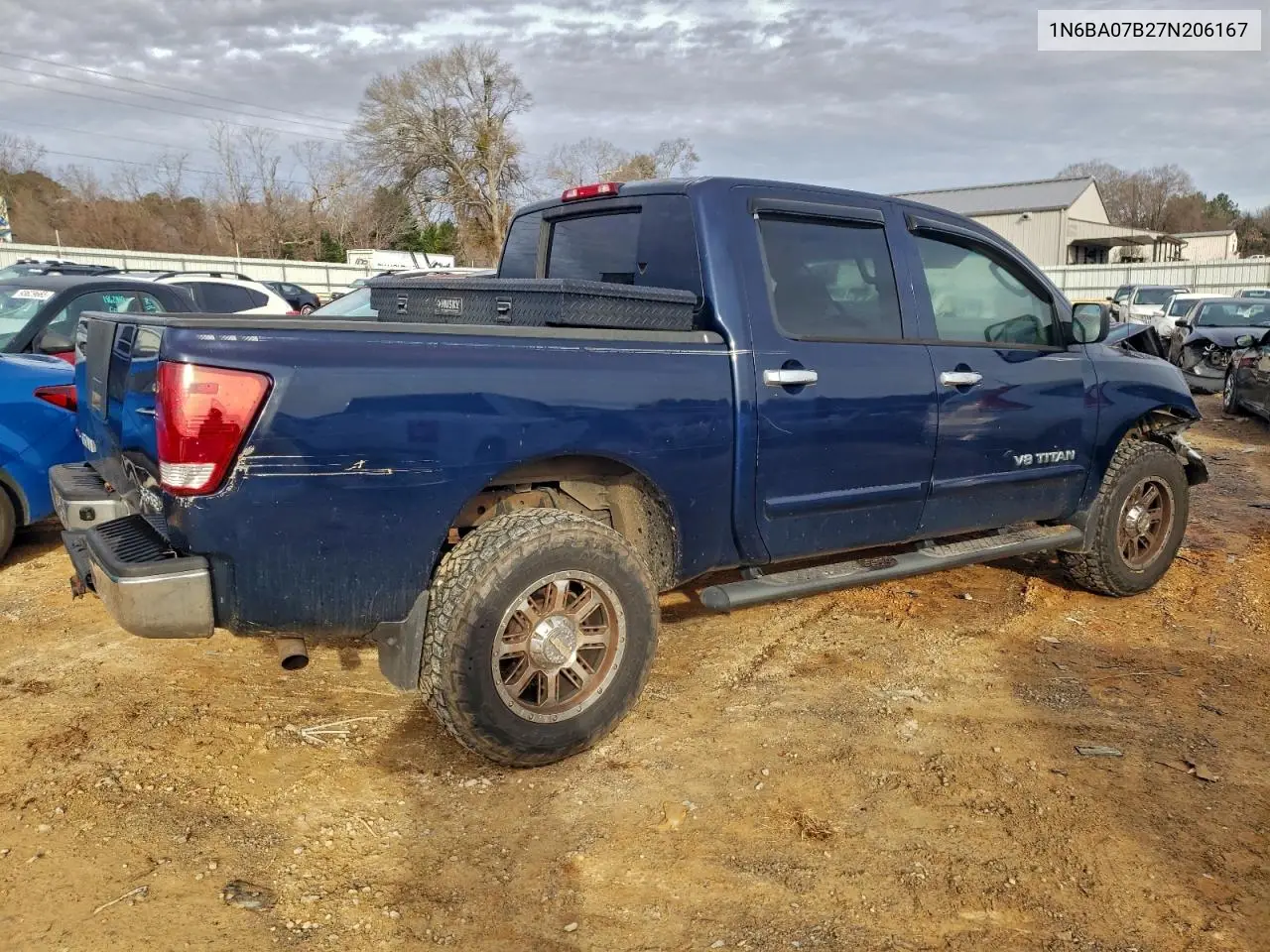 1N6BA07B27N206167 2007 Nissan Titan Xe