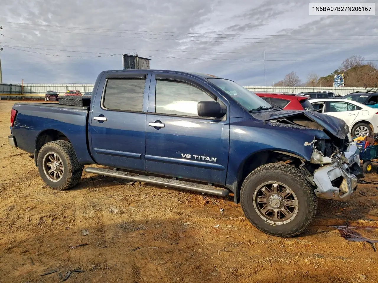 1N6BA07B27N206167 2007 Nissan Titan Xe
