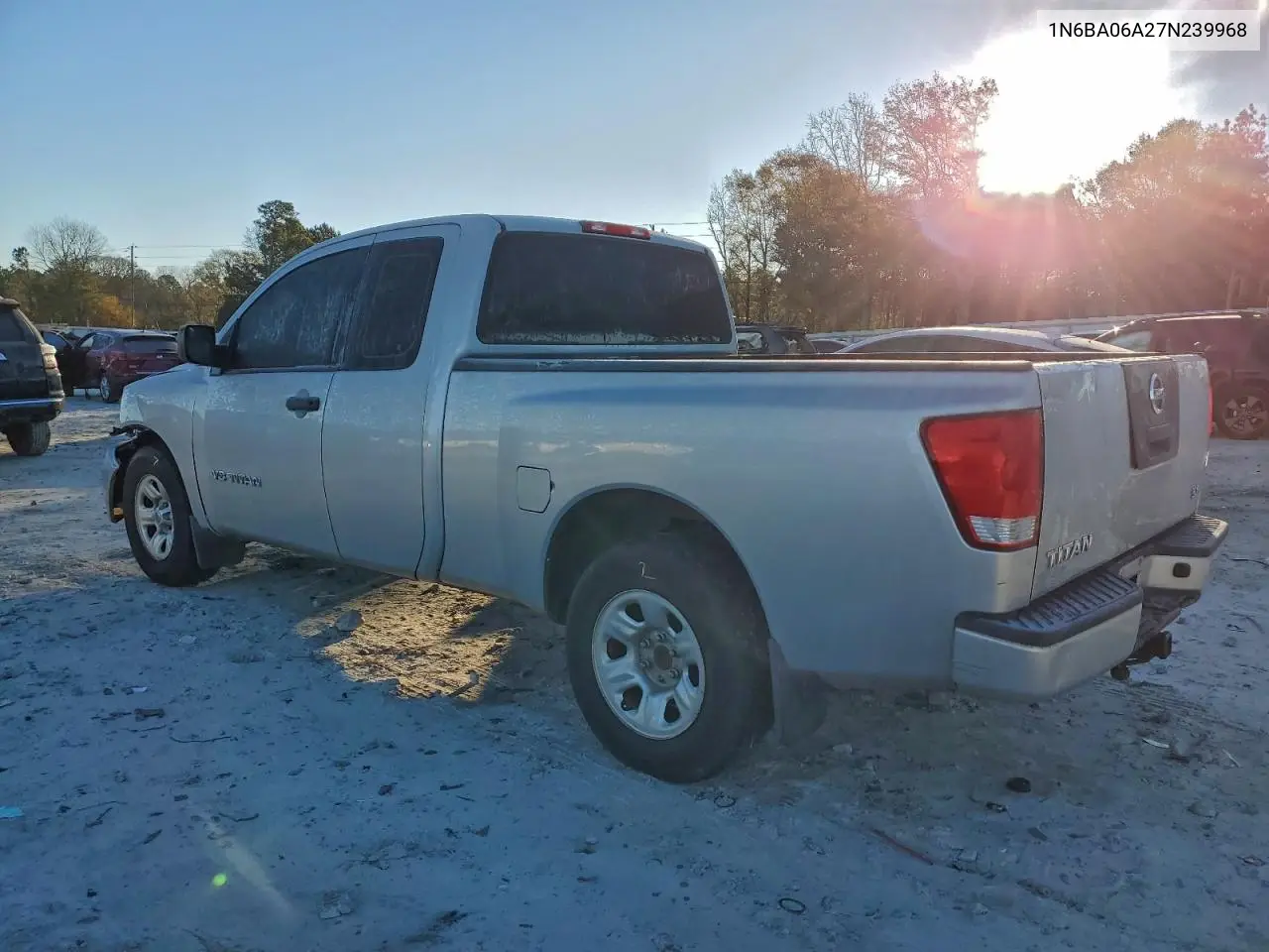 1N6BA06A27N239968 2007 Nissan Titan Xe