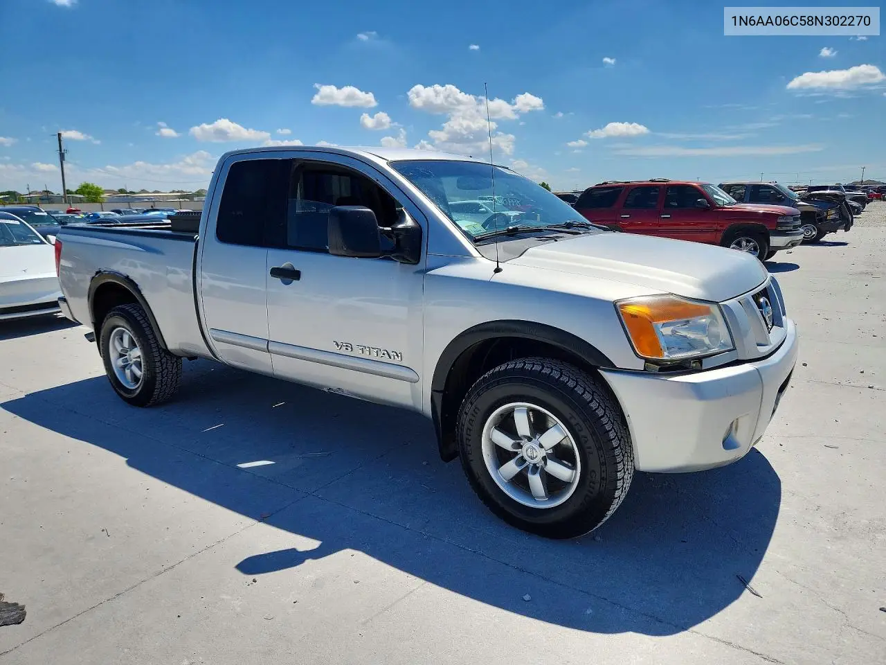 1N6AA06C58N302270 2008 Nissan Titan Xe