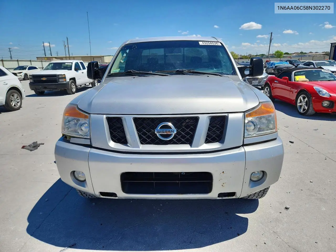 1N6AA06C58N302270 2008 Nissan Titan Xe