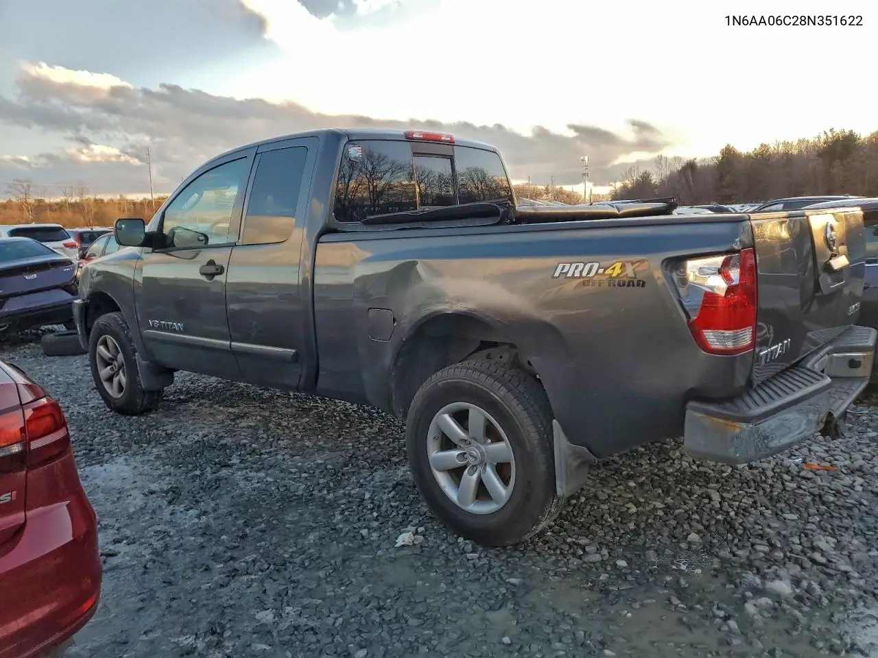 1N6AA06C28N351622 2008 Nissan Titan Xe