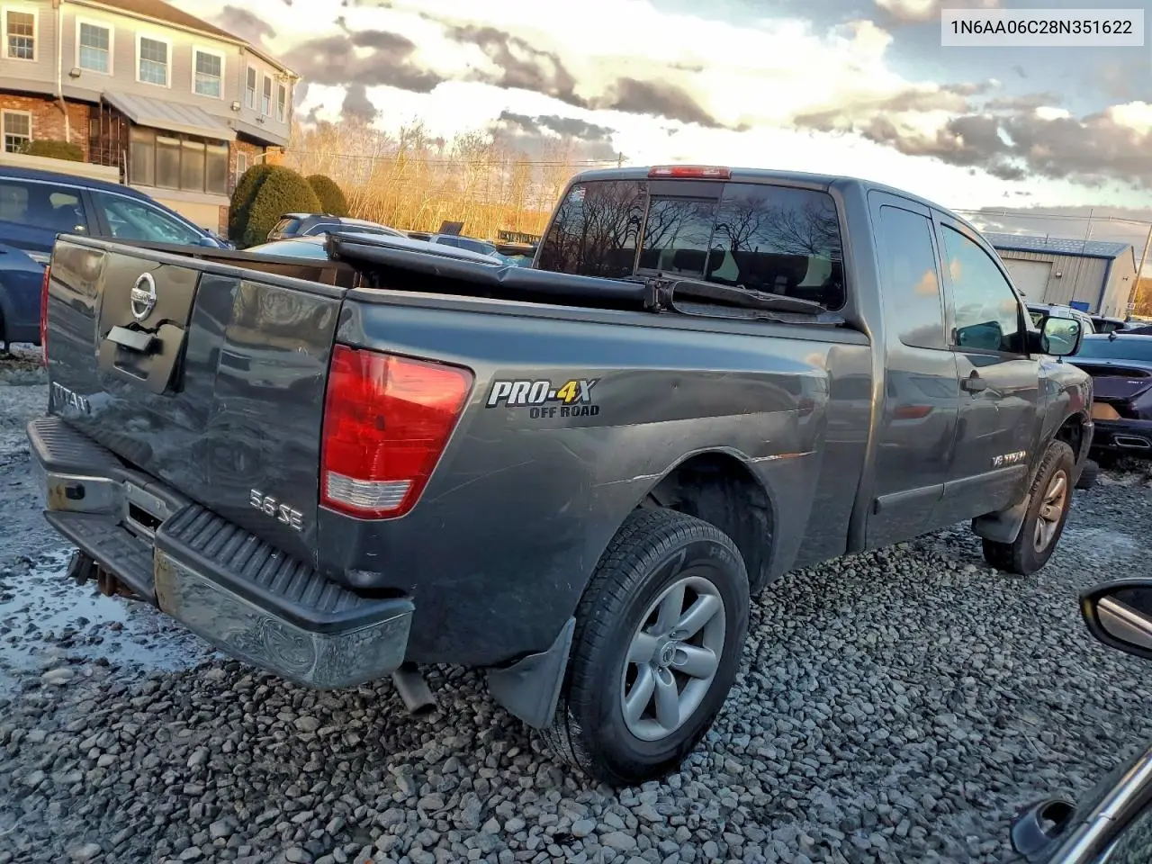 1N6AA06C28N351622 2008 Nissan Titan Xe