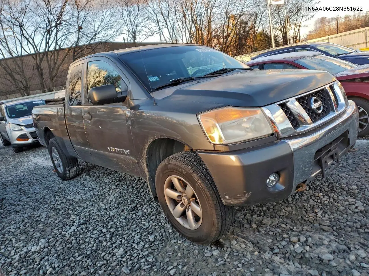 1N6AA06C28N351622 2008 Nissan Titan Xe