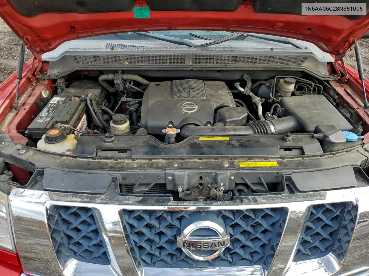 1N6AA06C28N351006 2008 Nissan Titan Xe