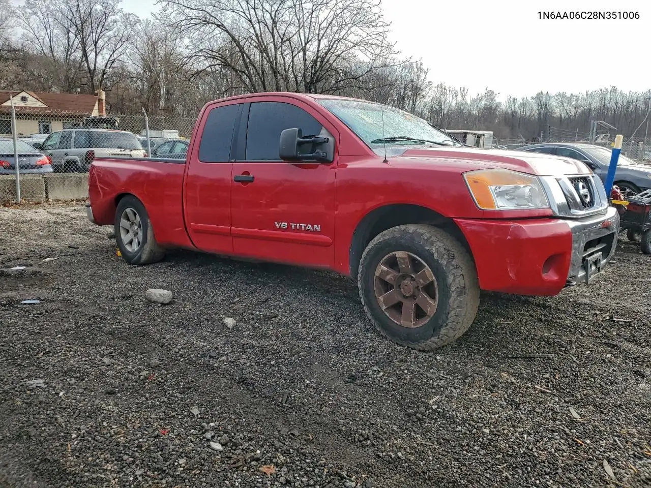 1N6AA06C28N351006 2008 Nissan Titan Xe
