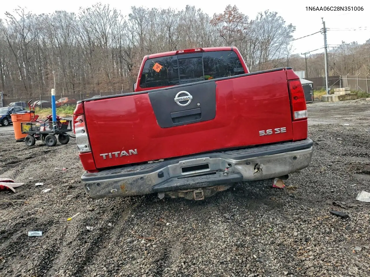 1N6AA06C28N351006 2008 Nissan Titan Xe