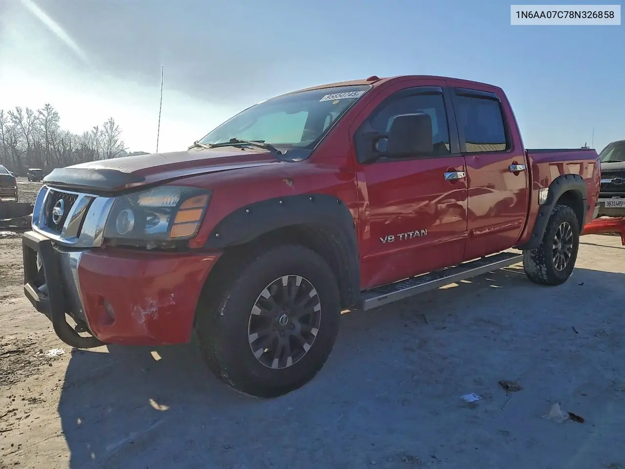 1N6AA07C78N326858 2008 Nissan Titan Xe