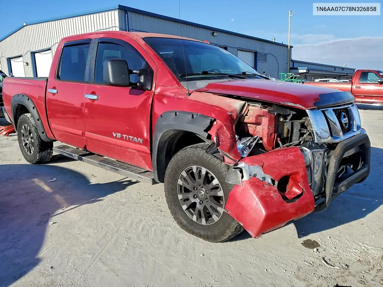 1N6AA07C78N326858 2008 Nissan Titan Xe