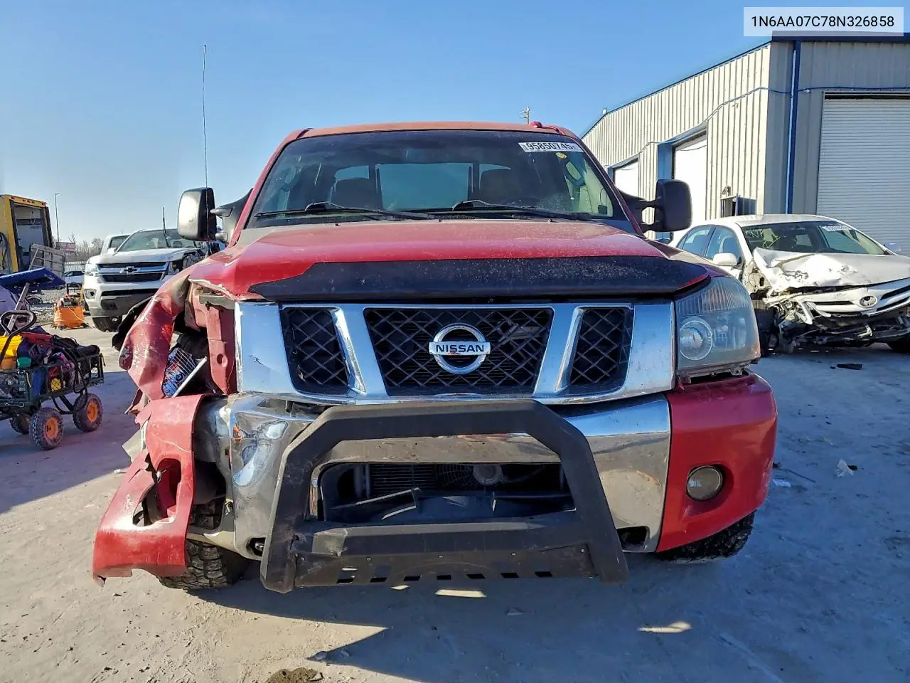 1N6AA07C78N326858 2008 Nissan Titan Xe