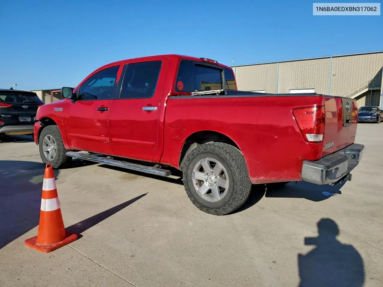 1N6BA0EDXBN317062 2011 Nissan Titan S