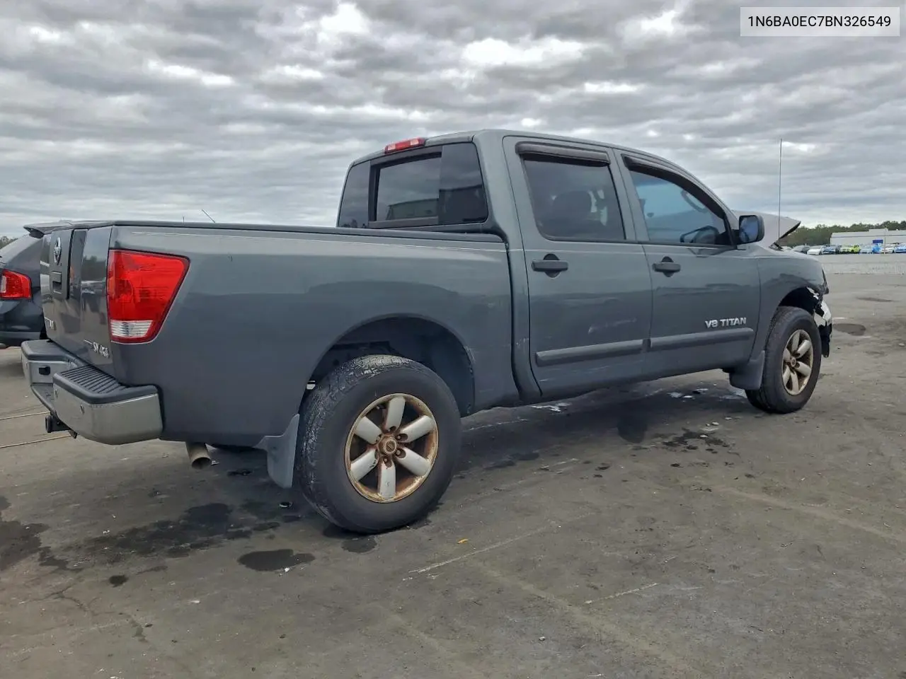 1N6BA0EC7BN326549 2011 Nissan Titan Sv