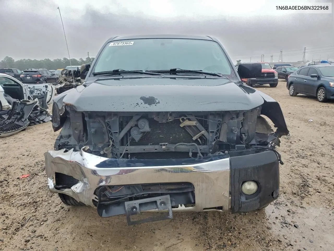 1N6BA0ED6BN322968 2011 Nissan Titan S