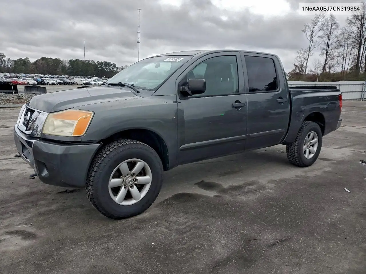 1N6AA0EJ7CN319354 2012 Nissan Titan S