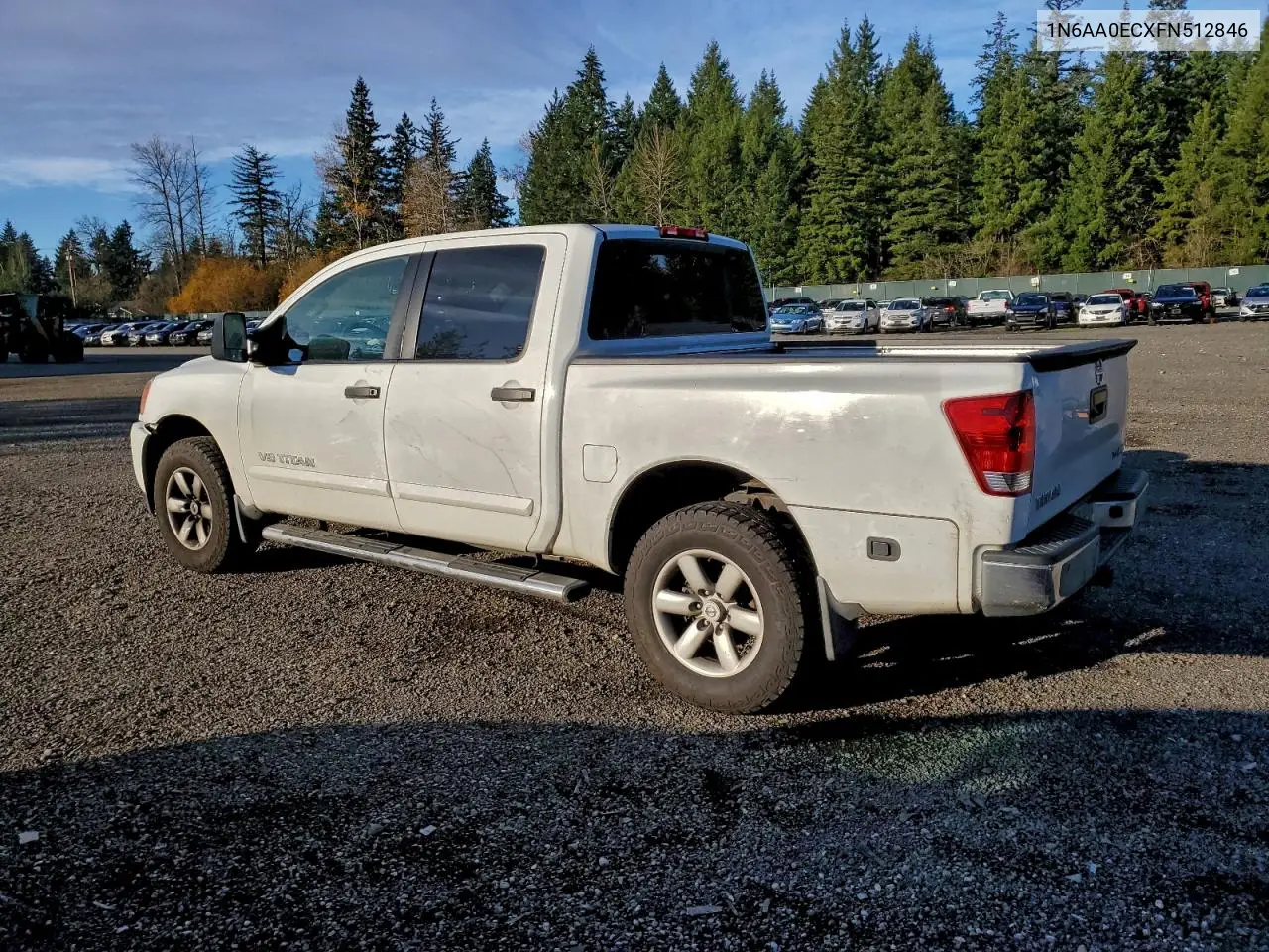 1N6AA0ECXFN512846 2015 Nissan Titan S