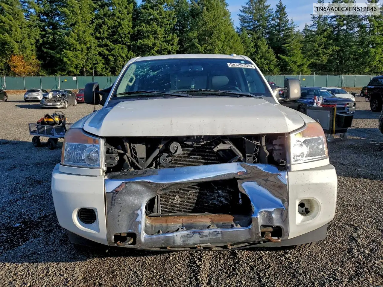 1N6AA0ECXFN512846 2015 Nissan Titan S
