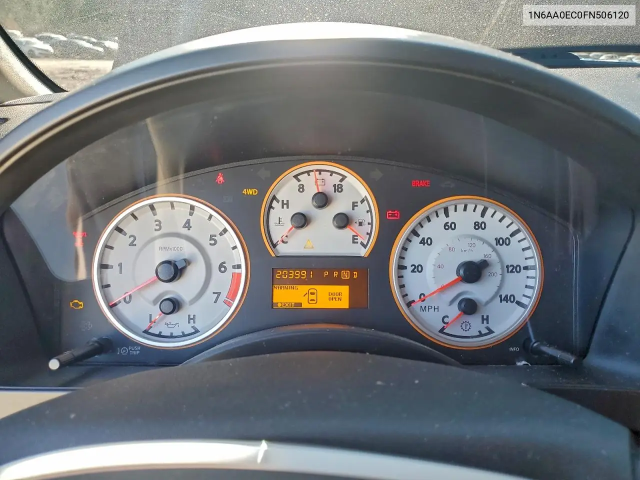 1N6AA0EC0FN506120 2015 Nissan Titan S
