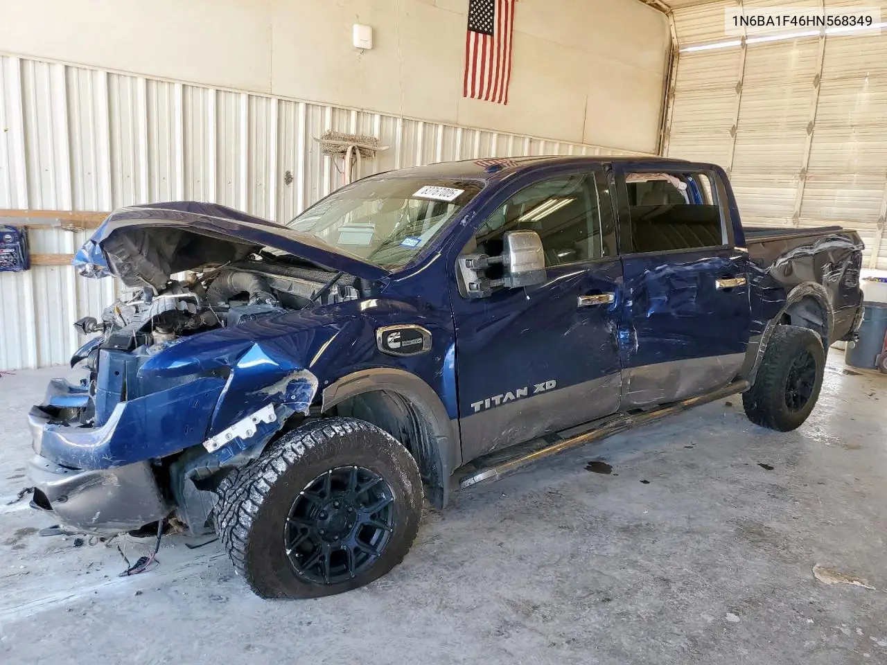 1N6BA1F46HN568349 2017 Nissan Titan Xd Sl