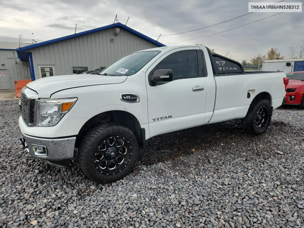 1N6AA1R86HN538312 2017 Nissan Titan S