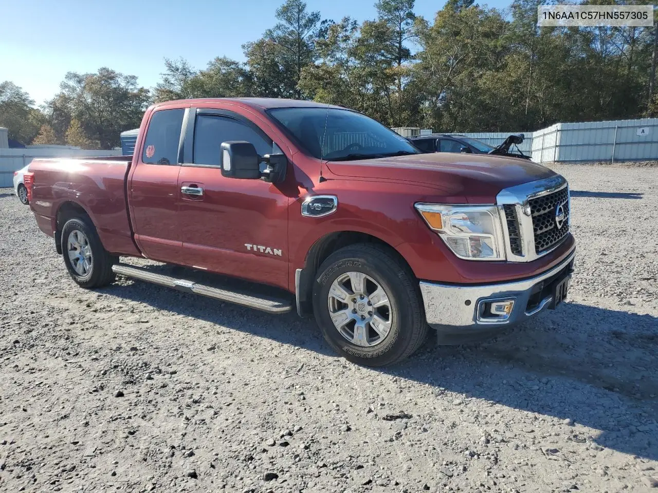 1N6AA1C57HN557305 2017 Nissan Titan Sv